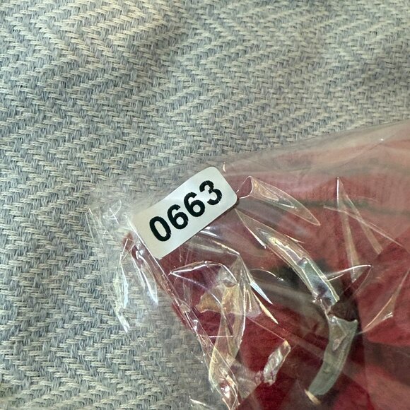 Hollister Shirt Mens Medium Red Vintage Y2K Thermal Waffle Knit Long Sleeve - Picture 10 of 11